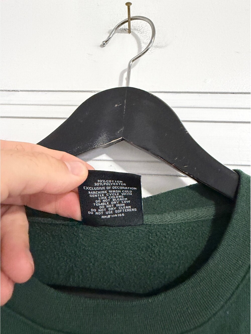 Michigan State Spartans Crewneck Sweatshirt Size Large - Picture 4 of 5